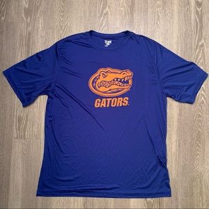 Florida Gators UF NCAA Team 365  Big Logo Performance‎ T-Shirt Men's XL